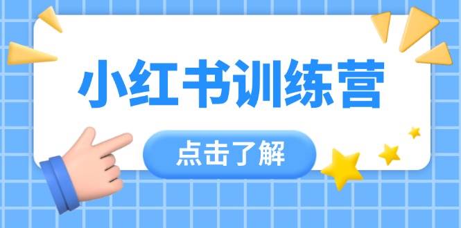 小红书训练营，助小白入门，掌握技巧变达人，课程实操又全面(12节课)-送财鼠