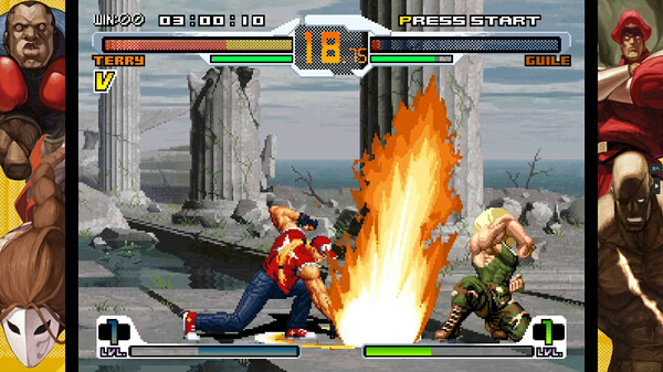 《SNK对卡普空：SVC打乱战 SNK VS. CAPCOM SVC CHAOS》英文版-送财鼠