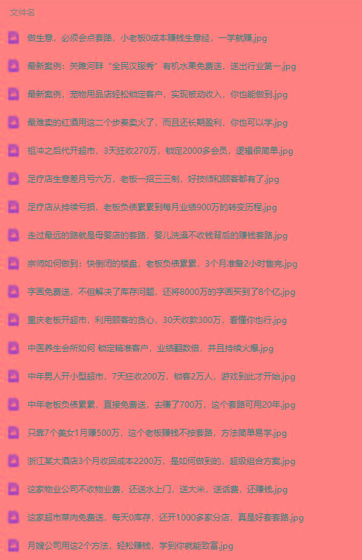 图片[3]-(9607期)真实有效391套商业模式，年入几十到几百万案例解析(电子书+视频+图文)-送财鼠