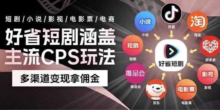 最新爆火好省短剧推广项目，轻松日入1000+，操作简单，人人可做-送财鼠