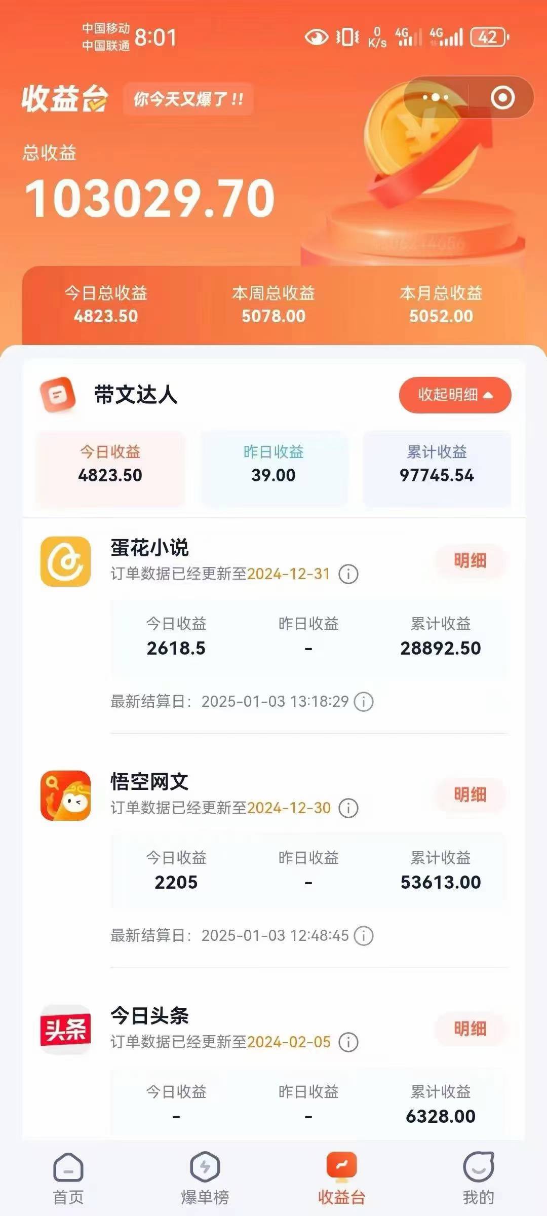 小说推文全部玩法，用正确方法去实操，就能跑通，收益非常能打-送财鼠
