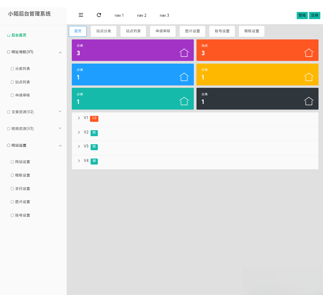 PHP网址导航源码-送财鼠