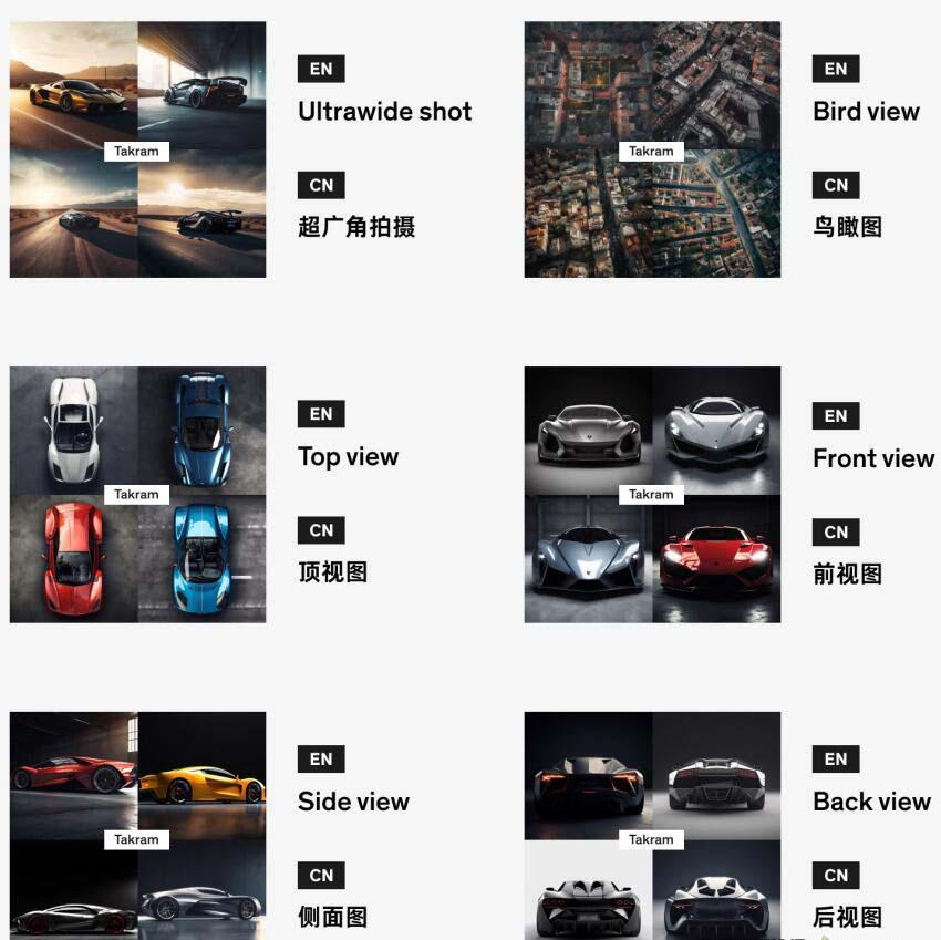 图片[2]-Midjourney辞典AIGC中英双语图文辞典+提示关键词Prompt大全-送财鼠