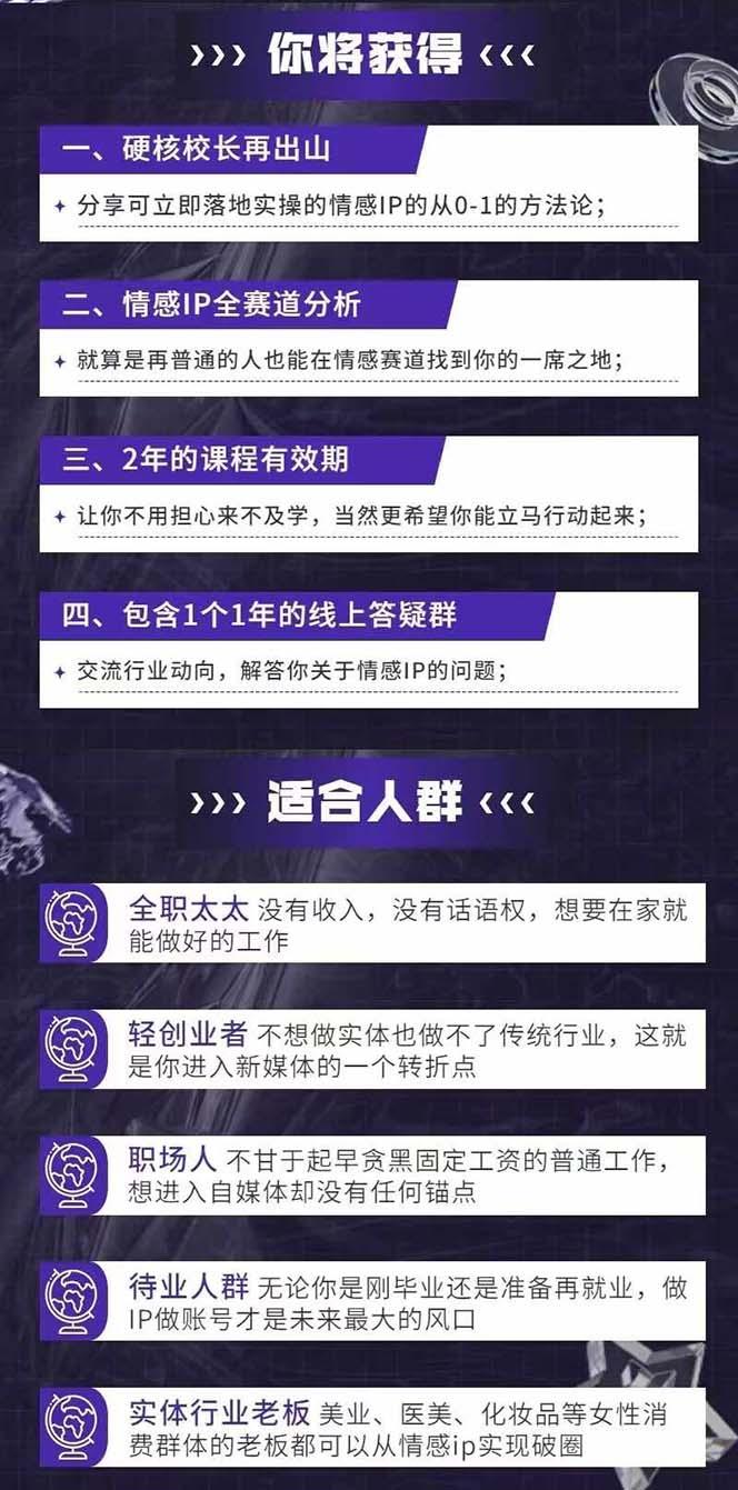 图片[1]-情感直播IP短视频全通大课，普通人的IP之路从情感赛道开始(18节-送财鼠